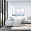Coastal Retreat Cool Horizon Triptych