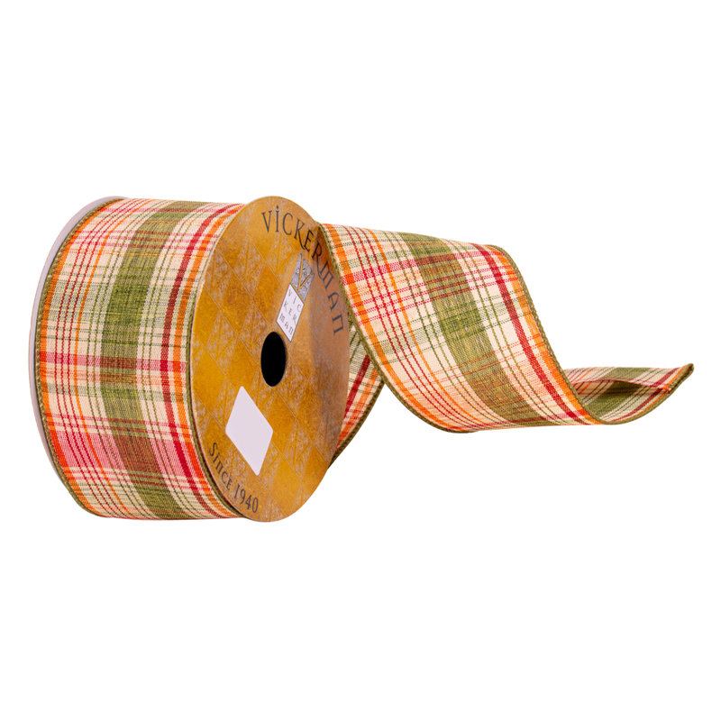 2.5'' Plaid Ribbon
