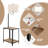 Bikari 57 " Tray Table Floor Lamp USB