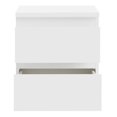 Edmore 2 Drawer Bedside Table