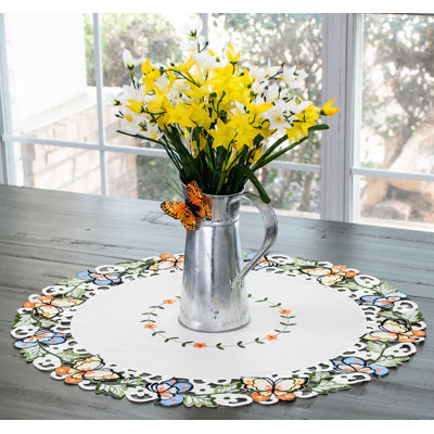 Layden Butterfly Table Topper, Doily