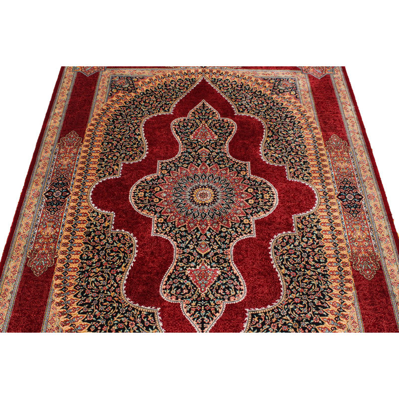 Tapis turc rouge 4 x 6