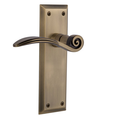 New York Plate Double Dummy with Swan Lever