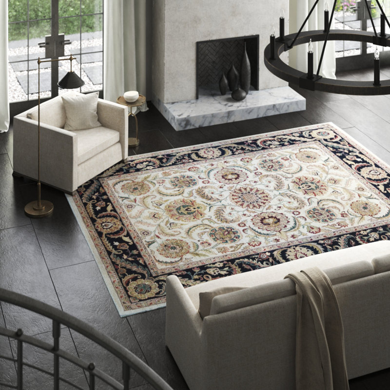 Sultanabad Wool Oriental Area Rug