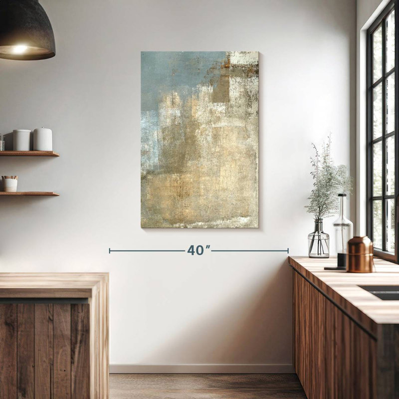 Beige et gris Avery, H 39 po x l 26 po