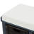 Rustic Storage Bench With 3 Removable Classic Rattan Basket , Entryway Bench With Removable Cushion (Antique Navy)