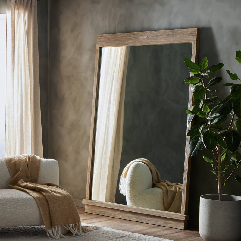 Ledge Rectangle Wall Mirror