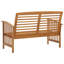Jonna Solid Wood Outdoor Bench