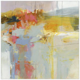 Poised Between 2' Framed Print on Canvas