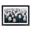Field of White Tulips - Picture Frame Painting Print-55609400-55609396