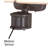 2 - Head LED Hardwired Dusk to Dawn Outdoor Security Area Light with Motion Sensor-82819010