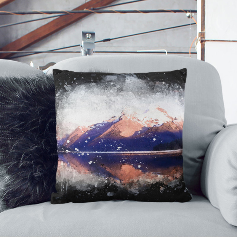 Square Throw Cushion, 40cm H x 40cm W x 15cm D