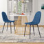Chaise d'appoint rembourré moderne de style Mid-Century Elzada-363278944-363278954