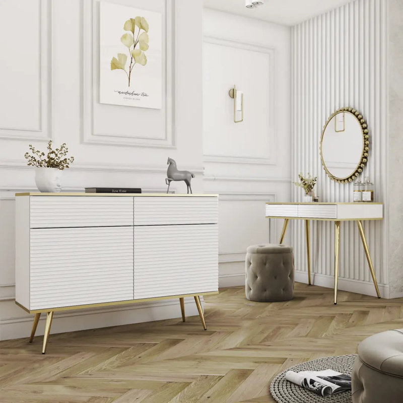 Allandra Display Stand, White