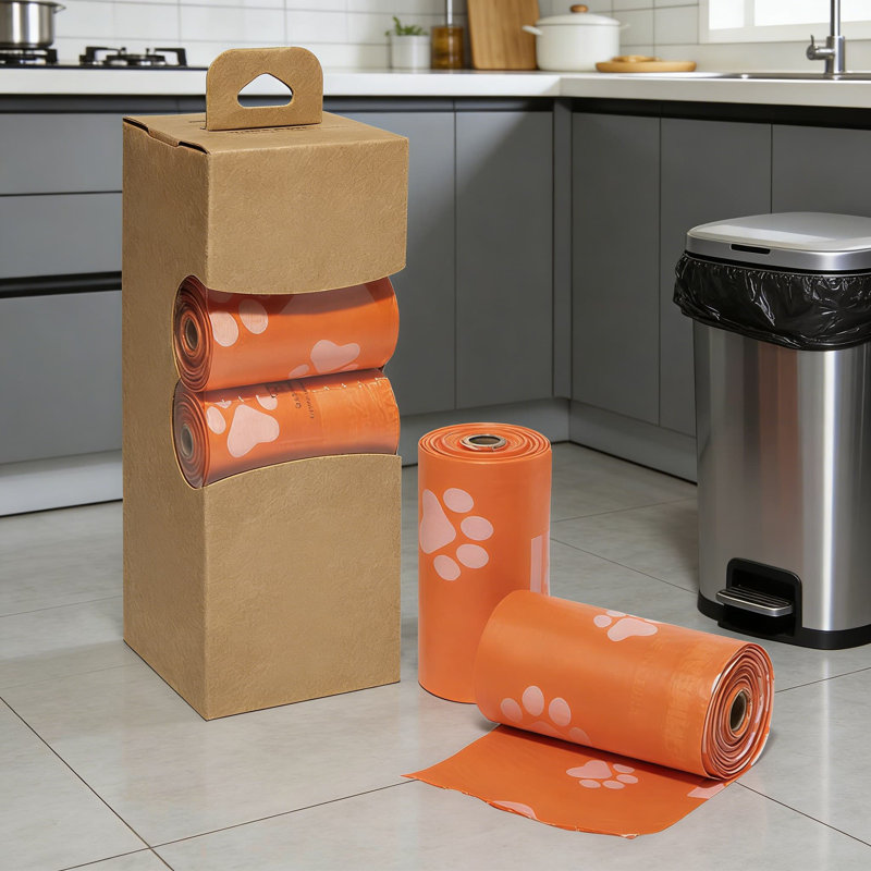 Sacs à crottes pour chien étanches et résistants aux déchirures, rouleau de 150 unités pour un nettoyage facile des déchets pendant les promenades, les voyages et les activités de plein air, conception en plastique épais et durable