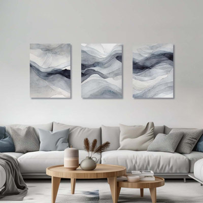 3 Piece Wrapped Canvas Wall Art