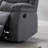 Upholstered 81'' Reclining Sofa-1821916719