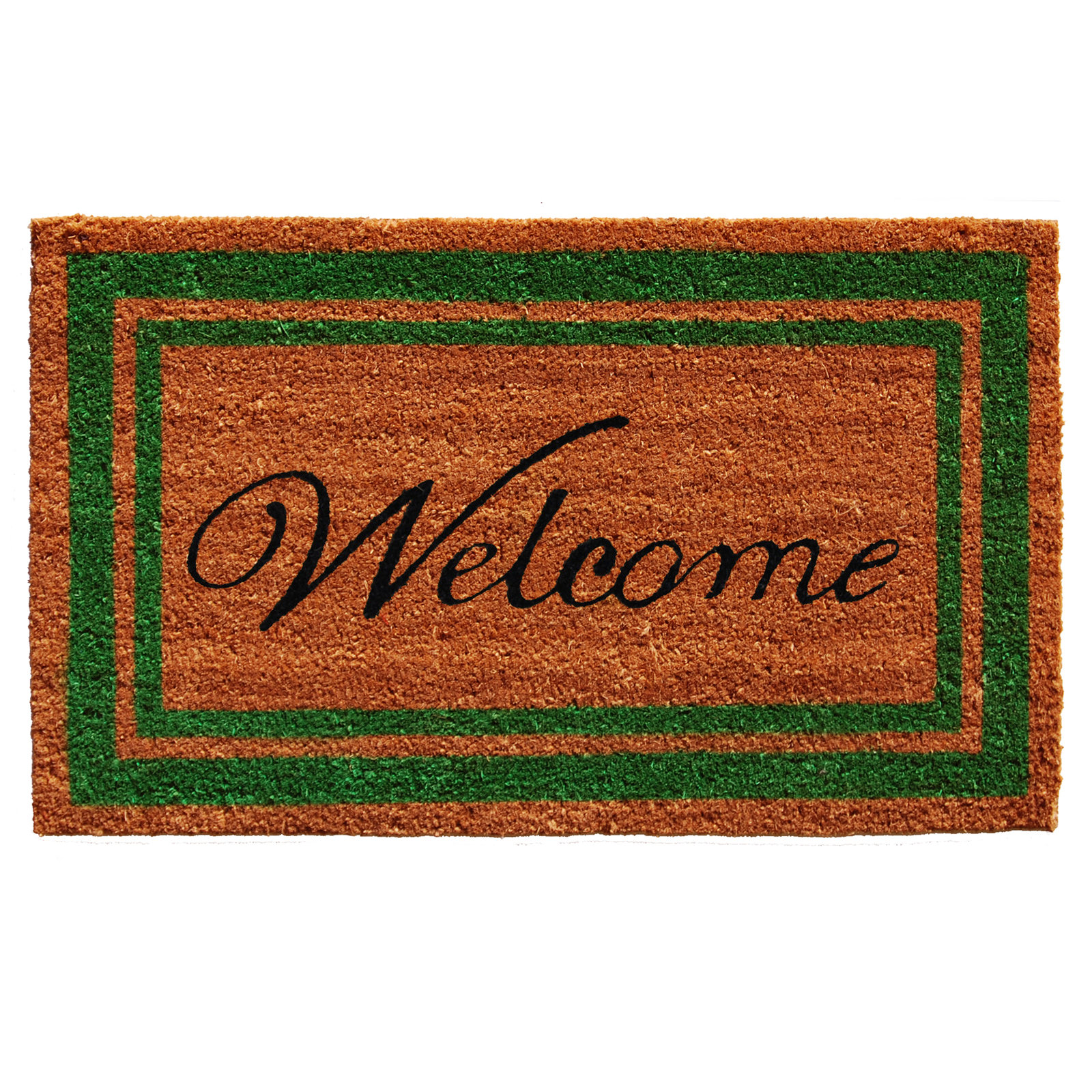 Stender Non-Slip Outdoor Doormat, Rectangle 2' x 3', Green