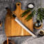 Seido Knives Sakimaru Takohiki 10 "en bois de rose et corne de buffle ébène à conception unique de forme octogonale - avec housse de couteau à gaine magnétique Saya