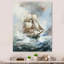 Bateau pirate, tempête, paysage, tempêtes, estampes murales-97193682-97193686