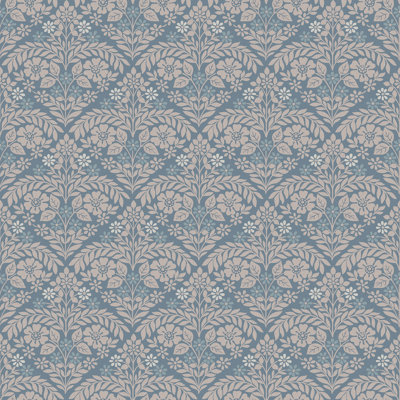 Laura Ashley Margam Dove Grey Wallpaper