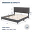 Lit plateforme tapissier avec tête de lit ajustable-417069822-417069818
