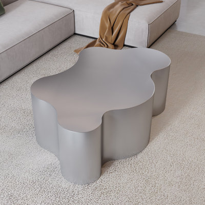 Durable Coffee & Cocktail Tables, 39.4 in Steel Modern Living Room Center