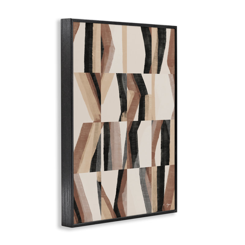 Estampe numérique neutre encadrée, conception par 1x, H 18 po x l 12 po, Giclée encadrée noir minuit