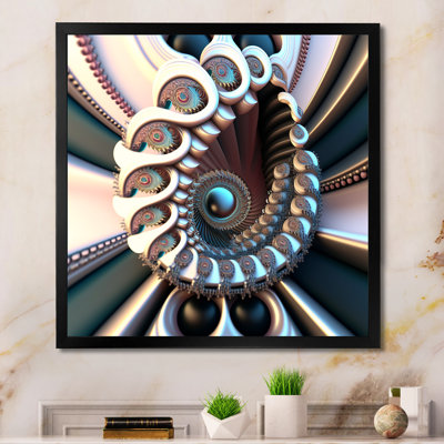 Fractal Emanation V - reproduction sur toile