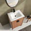 Bathroom Vanity With Top Sink, Modern Bathroom Storage Cabinet With 2 Soft Closing Doors