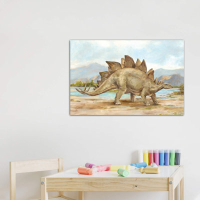 «Dinosaur Illustration I» par Ethan Harper - reproduction