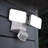 Led Flood Security Light With Gfci Outlets& Motion Sensor, Dusk To Dawn, 5000k Daylight-101189281