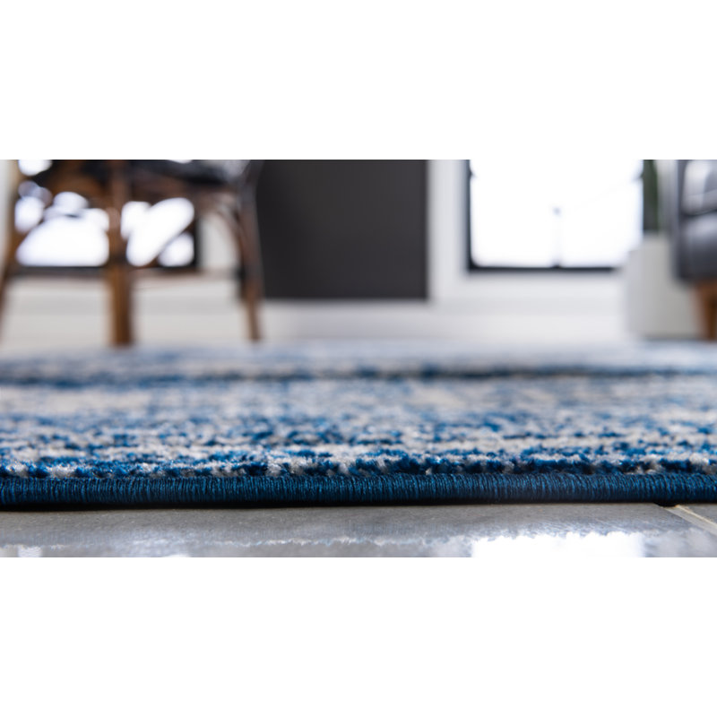 Geometric Area Rug, Rectangle 61 x 91cm
