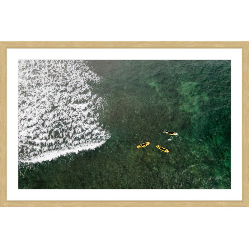 « yellows » par karolis janulis, reproduction d’art encadrée, H 12 po x l 18 po