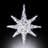 3D Hanging Star Lighted Display
