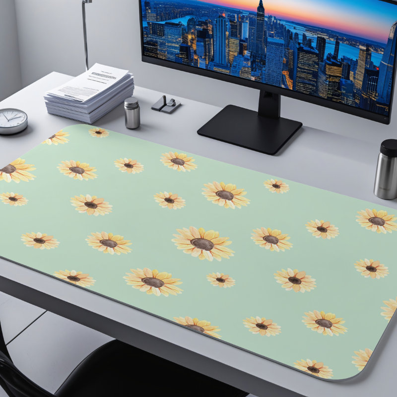 Polyester Desk Pad, 23.6x13.8