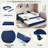 Upholstered Daybed With Trundle And Usb-1258283944