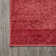 Asalia Solid Low-Pile Red Rug