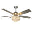 Ventilateur de plafond 5 pales 51,18 "avec télécommande et ensemble d'éclairage Adalisse