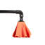 Parasol de patio 10 pieds orange - Hydrofuge et ombragé pour une construction propre et durable