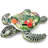 Intex 57555EP Realistic Sea Turtle Inflatable Ride-On Pool Float With Handles