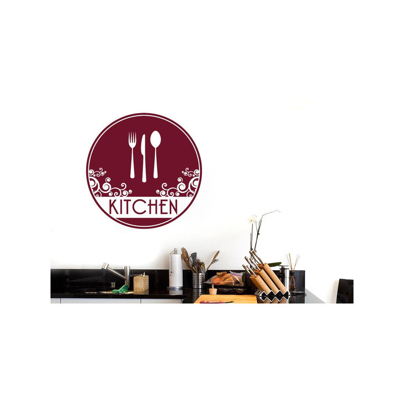 Wall Decal, Burgundy