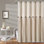 Rideau de douche simple Beckham