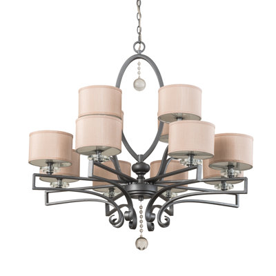 Jonmarc 12 - Light Dimmable Classic / Traditional Chandelier