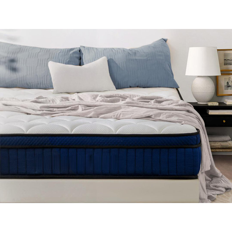 Matelas hybride à ressorts ensachés 10 po, Double, 9.84"