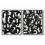 «Graffiti Tangle I», reproduction encadrée de qualité supérieure - prête à être accrochée - aucun clou requis - aucun clou requis-2063325122-2063325127
