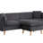Fabric Sectional Sofa Chaise