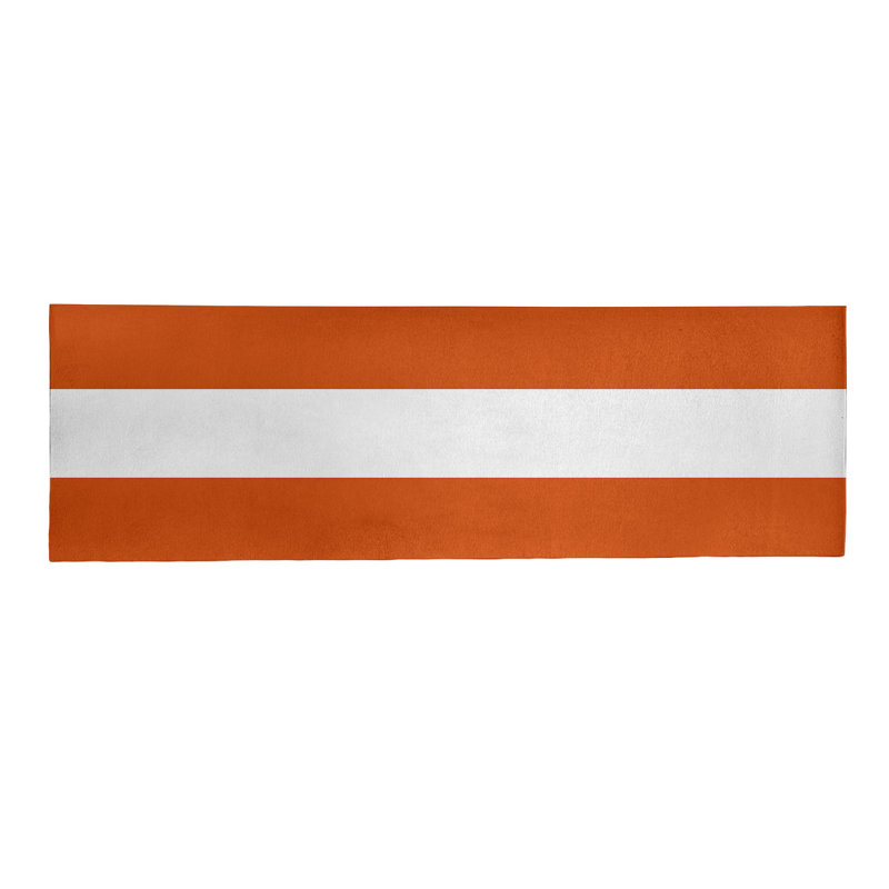 Tapis de zone orange, Tapis de couloir 2 pi 6 po x 8 pi