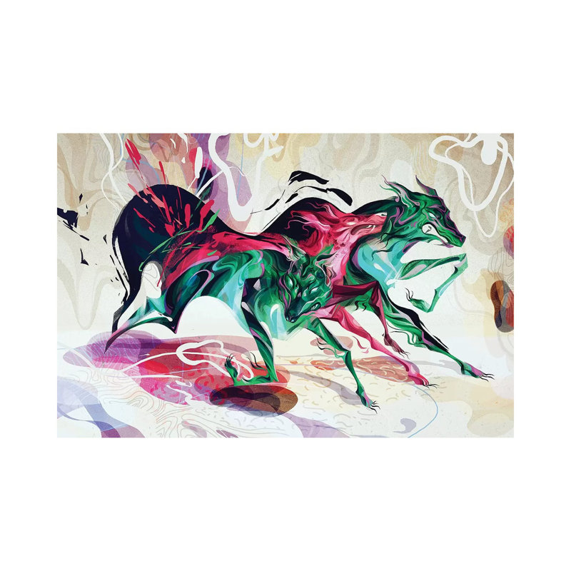Working Hand In One Glove I by Sija Hong - Painting on Canvas, 101.6 cm H x 66.04 cm W x 1.91 cm D, Wrapped Canvas