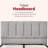 Upholstered Full Size Platm Bed Frame